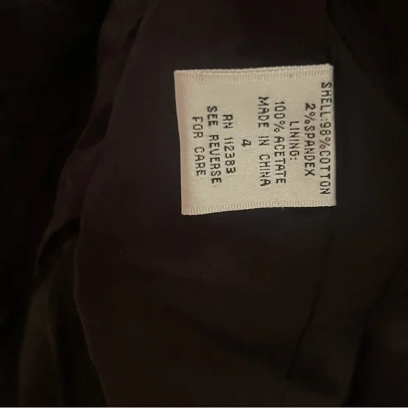 REBA Chic Floral Black & White Jacket Sz. 4 NWOT - Picture 14 of 15